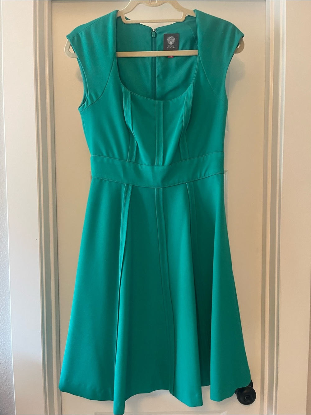 Vince Camuto Green Sheath Dress